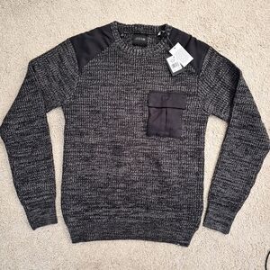 Joe's Jeans Men's Grey Black Sweater